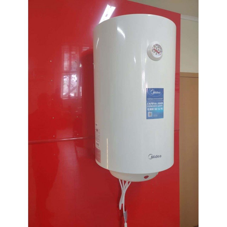 Водонагрівач Midea D50-15F1(W) - Midea Водонагрівач Midea D50-15F1(W) - Midea Магазин Водомет - З мокрим теном