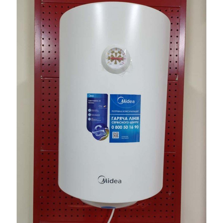Водонагрівач Midea D30-15F6(W) - Midea Водонагрівач Midea D30-15F6(W) - Midea Магазин Водомет - З мокрим теном