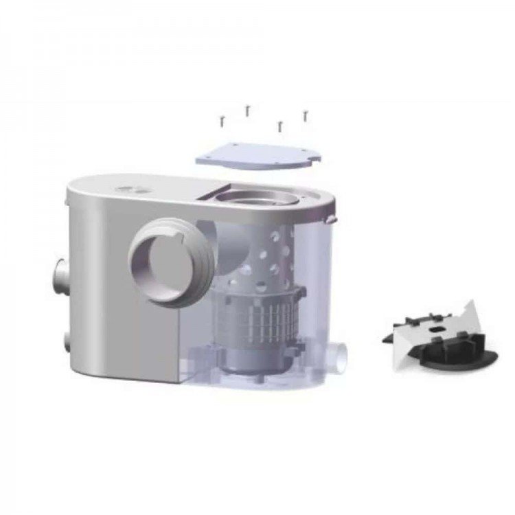 Установка каналізаційна SHIMGE WT 500A (0,5 кВт, Нmax 9 м, Qmax 125 л/хв) Установка каналізаційна SHIMGE WT 500A (0,5 кВт, Нmax 9 м, Qmax 125 л/хв)