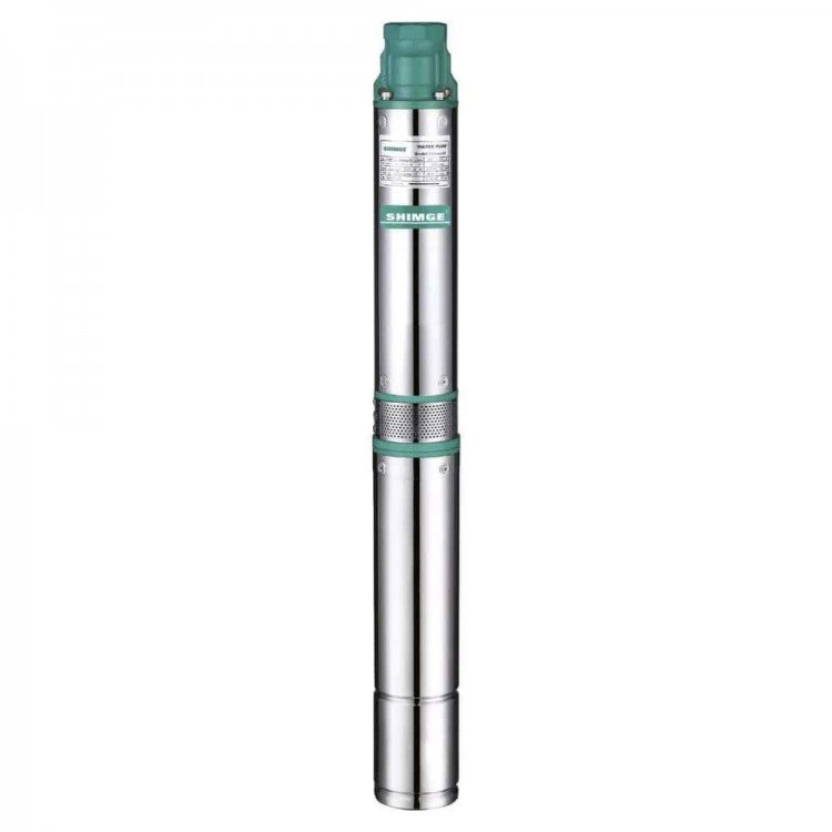 Насос свердловинний SHIMGE 3.5SE(m) 2/12T-0.75 кВт, Н 63(44)м, Q 75(40)л/хв, Ø89 мм, (кабель 40 м) Насос свердловинний SHIMGE 3.5SE(m) 2/12T-0.75 кВт, Н 63(44)м, Q 75(40)л/хв, Ø89 мм, (кабель 40 м)