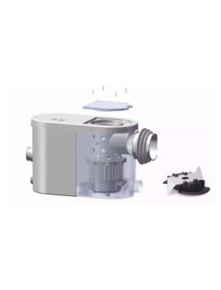 Установка каналізаційна SHIMGE WT 500B (0,5 кВт, Нmax 9 м, Qmax 125 л/хв)