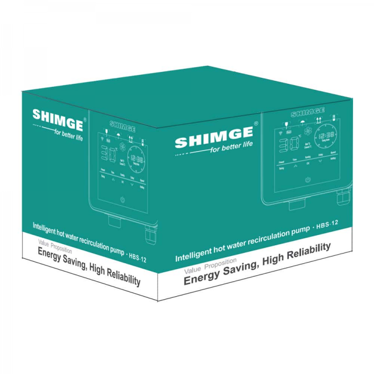 Насос рециркуляційний SHIMGE HBS24-12, Hmax 12 м, Qmax 1.38м³ Насос рециркуляційний SHIMGE HBS24-12, Hmax 12 м, Qmax 1.38м³