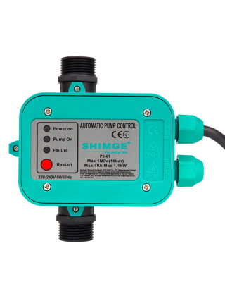 Електронний контролер тиску SHIMGE PS-01, 1.1 кВт