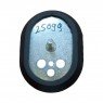 Фланець металевий овальний Ariston (120мм*90мм)