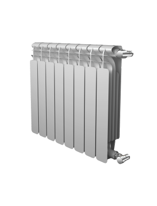 Алюмінєвий радіатор Euroaqua 'SOLAR' 570*76*78