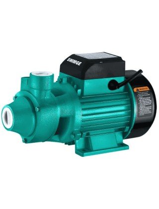 Вихровий насос SHIMGE QB60B 370Вт Hmax=33м Qmax=2,4куб.м/год Н/Ж СТАЛЬ AISI-304 + антиблокуючі вставки AISI-304