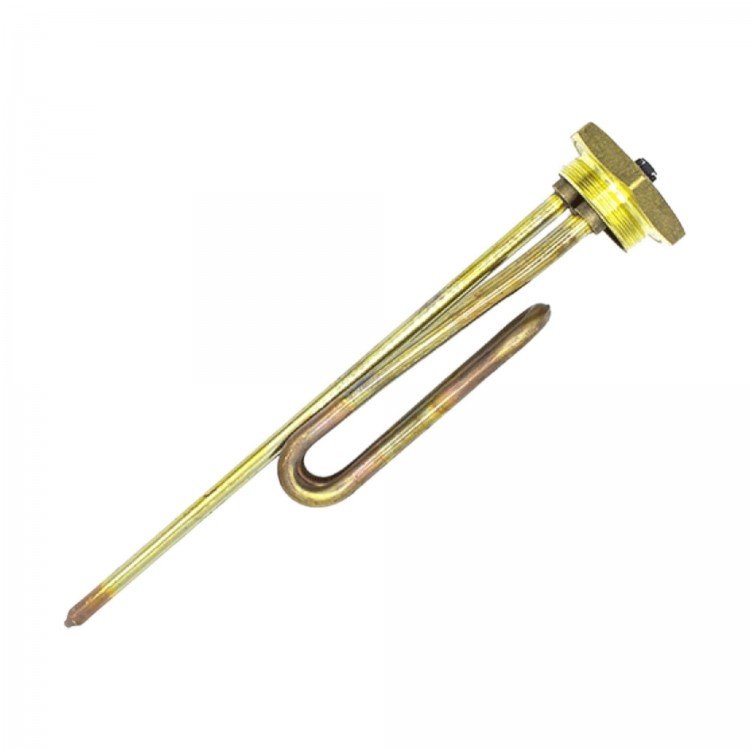 Купити ТЕН TW 1.2 кВт для бойлера, різьба 1 1/4", вигнутий (під анод М6) - TW Водомет в Києві