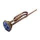Купити ТЕН TW 1.2 кВт для бойлера, різьба 1 1/4", вигнутий (під анод М6) - TW Водомет в Києві