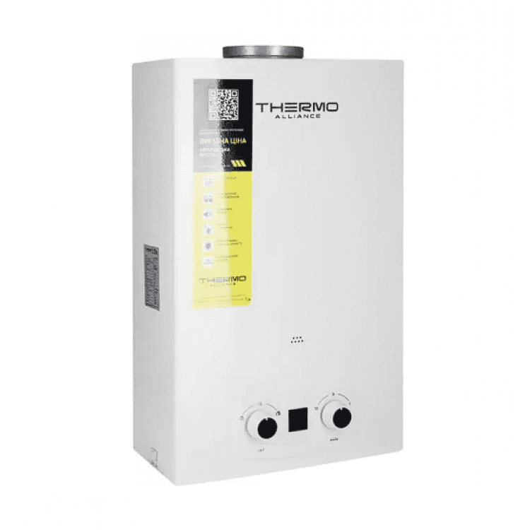 Газова колонка Thermo Alliance димохідна JSD20-10QB EURO 10 л - Thermo Alliance Газова колонка Thermo Alliance димохідна JSD20-10QB EURO 10 л - Thermo Alliance Магазин Водомет - Газові водонагрівачі