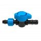 Кран стартовий з підтиском і гумовою прокладкою Presto-PS для трубки 16 мм (30516)