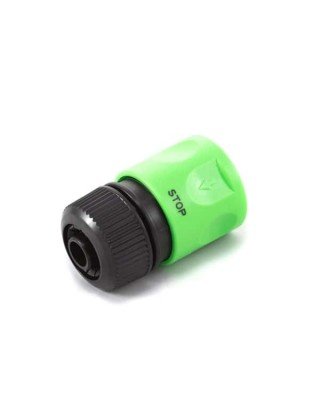 Конектор Presto-PS для шланга 1/2-5/8 дюйма з аквастопом (4110) Конектор Presto-PS для шланга 1/2-5/8 дюйма з аквастопом (4110)