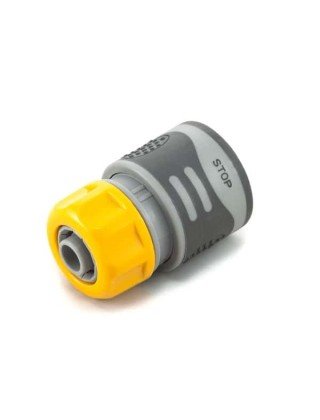Конектор Presto-PS для шланга 1/2 дюйма з аквастопом серія Soft-Touch (4110T) Конектор Presto-PS для шланга 1/2 дюйма з аквастопом серія Soft-Touch (4110T)