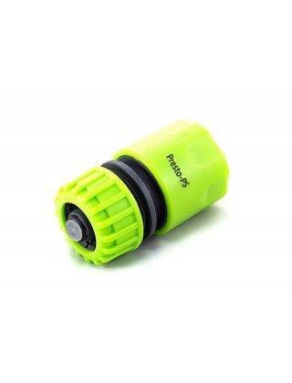 Конектор Presto-PS для шланга 1/2-5/8 дюйма з аквастопом (5810G) Конектор Presto-PS для шланга 1/2-5/8 дюйма з аквастопом (5810G)
