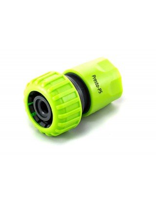 Конектор Presto-PS для шланга 3/4 дюйма без аквастопа (5819G) Конектор Presto-PS для шланга 3/4 дюйма без аквастопа (5819G)