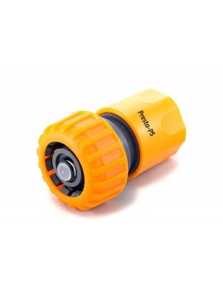 Конектор Presto-PS для шланга 3/4 дюйма з аквастопом (5820-BL) Конектор Presto-PS для шланга 3/4 дюйма з аквастопом (5820-BL)