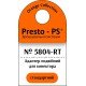 Фітинг Presto-PS з'єднання прохідне для конекторів (5804-RT) Фітинг Presto-PS з'єднання прохідне для конекторів (5804-RT)