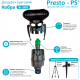 купити Дощувач секторний Presto-PS Кобра (SP-3302RN) - Presto-PS Водомет в Києві